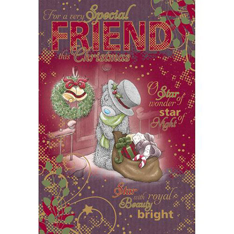 Special Friend Me to You Bear Christmas Card £2.49